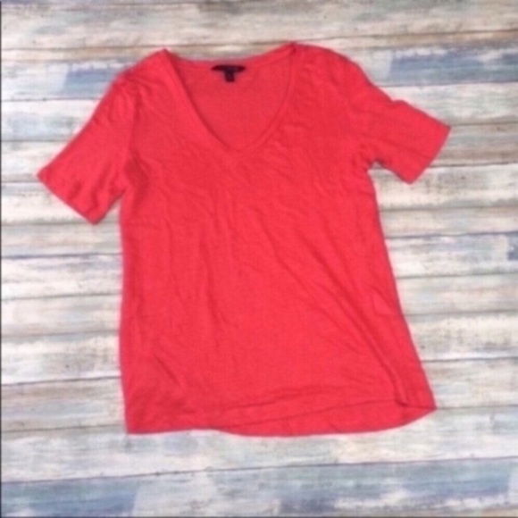 Banana Republic Tops - Banana Republic Basic Red Blouse